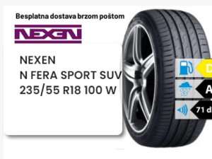 235/55 R 18 100V NEXEN N FERA SPORT SUV