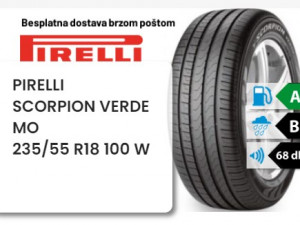 235/55 R 18 100W PIRELLI SCORPION VERDE MO