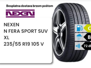 235/55 R 19 105V XL NEXEN N FERA SPORT SUV