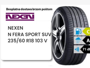 235/60 R 18 103V NEXEN N FERA SPORT SUV
