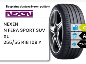 255/55 R 18 109Y XL NEXEN N FERA SPORT SUV
