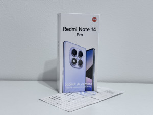 Redmi Note 14 Pro 8GB 256GB Black NOVO ERONET GARANCIJA 2 god