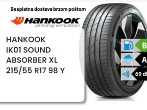 215/55 R 17 98Y XL HANKOOK IK01 S-A SUV SILENT