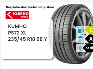 235/45 R 18 98Y XL KUMHO PS72