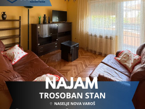 Iznajmljujemo trosoban stan sa parkingom, Nova Varoš