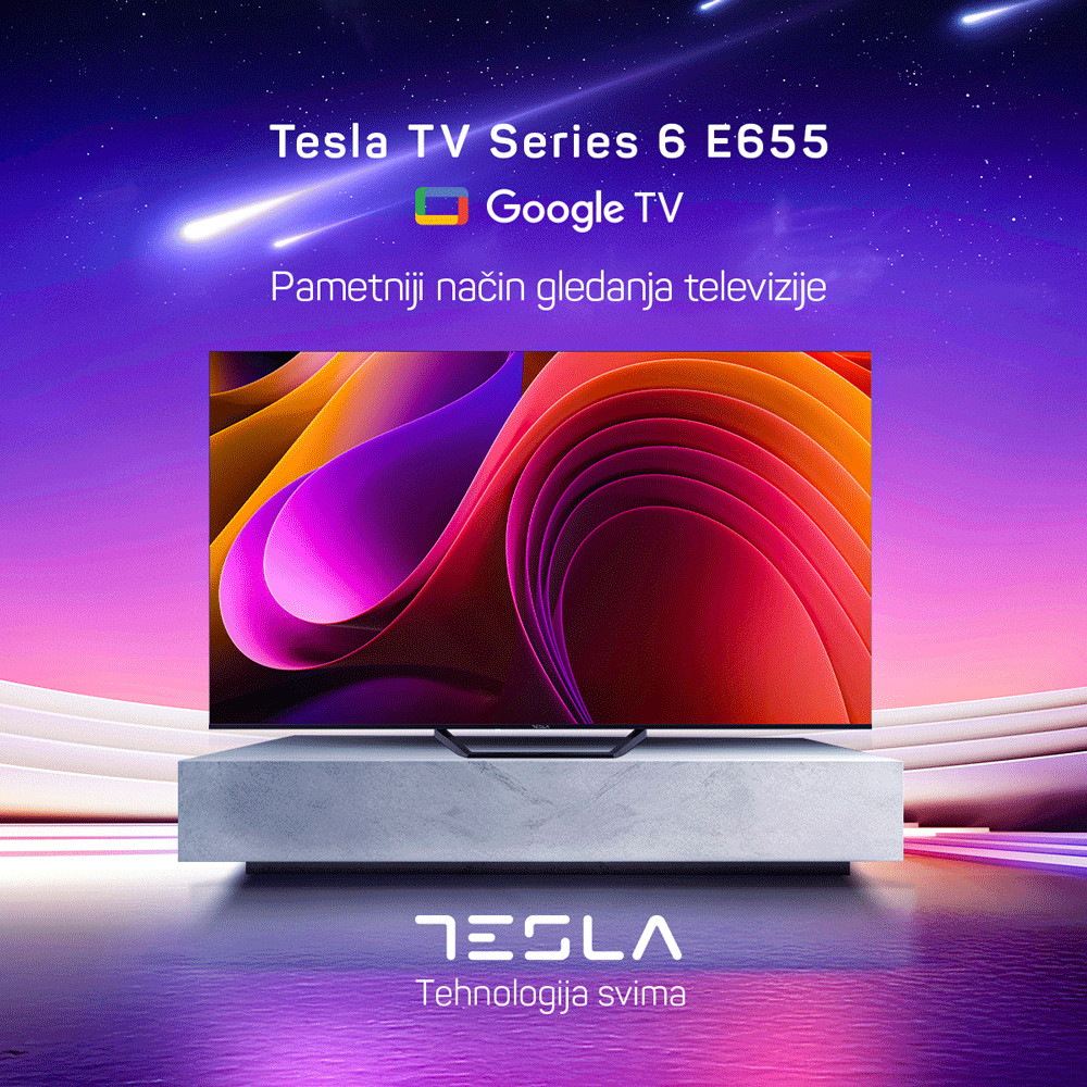 55 TESLA SMART 4K UHD Google TV 55E655BUS