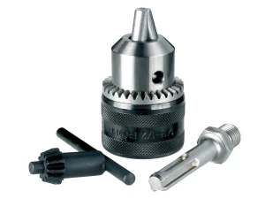 DeWalt stezna glava 1.5-13mm sa ključem i SDS-Plus adapterom