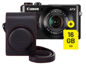 CANON G7X II BK Kit Torbica +Kartica
