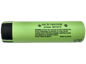 Panasonic Baterija akumulatorska, 18650B, 3.7V, 6.8A, 3400mAh