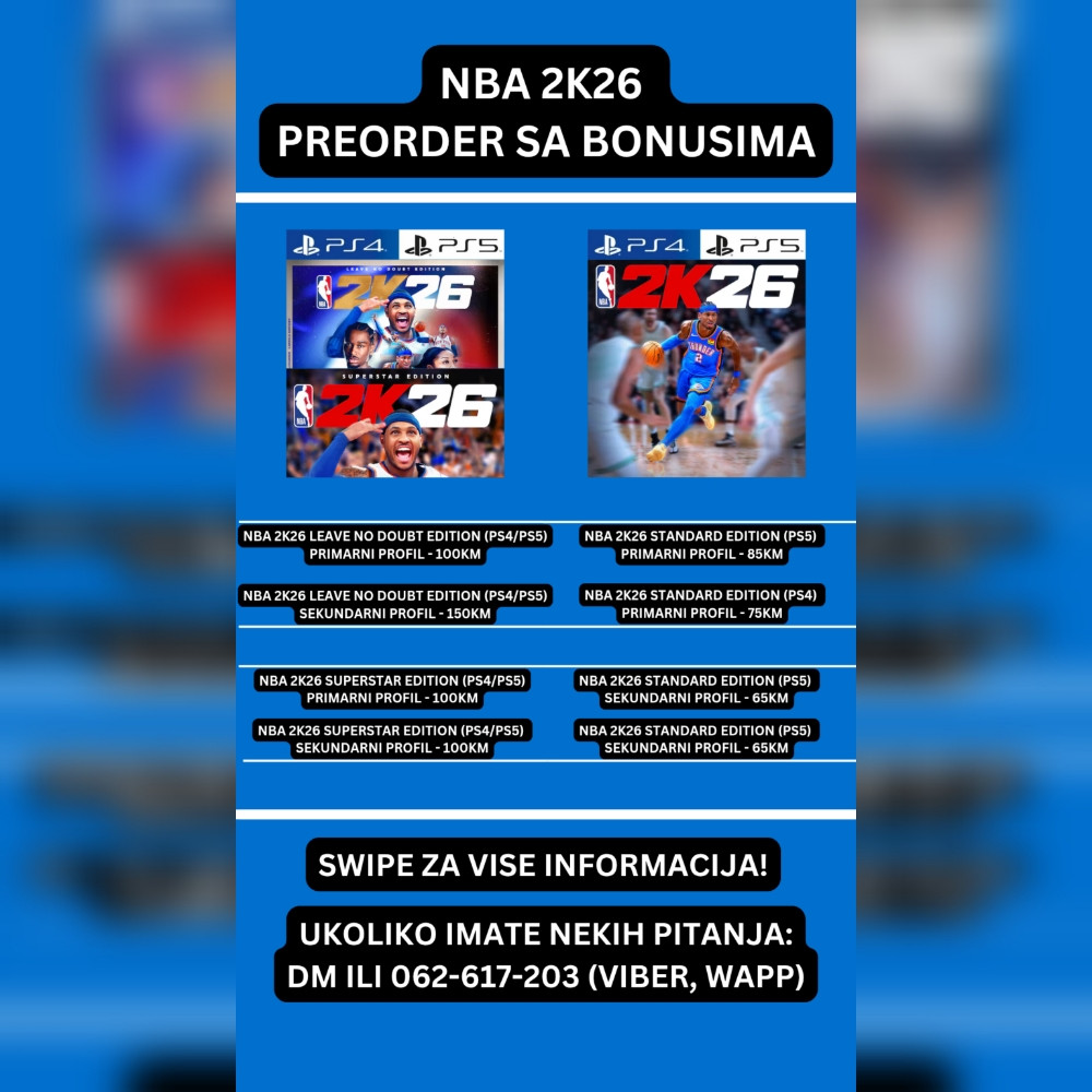 NBA 2K26 (LEAVE NO DOUBT)(SUPERSTAR)(STANDARD)(PS4/PS5) DIGITAL