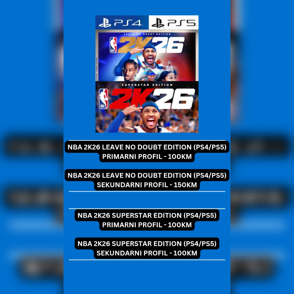 NBA 2K26 (LEAVE NO DOUBT)(SUPERSTAR)(STANDARD)(PS4/PS5) DIGITAL