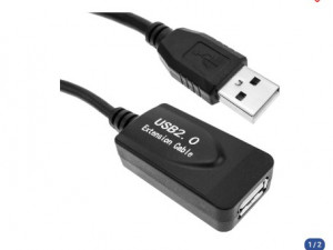 Aktivni produžni USB kabal sa pojačivačem 10m 042626
