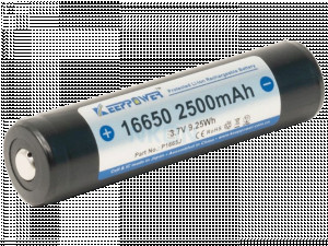 XTAR Baterija akumulatorska, 16650, 3.7V, 6A, 2500mAh