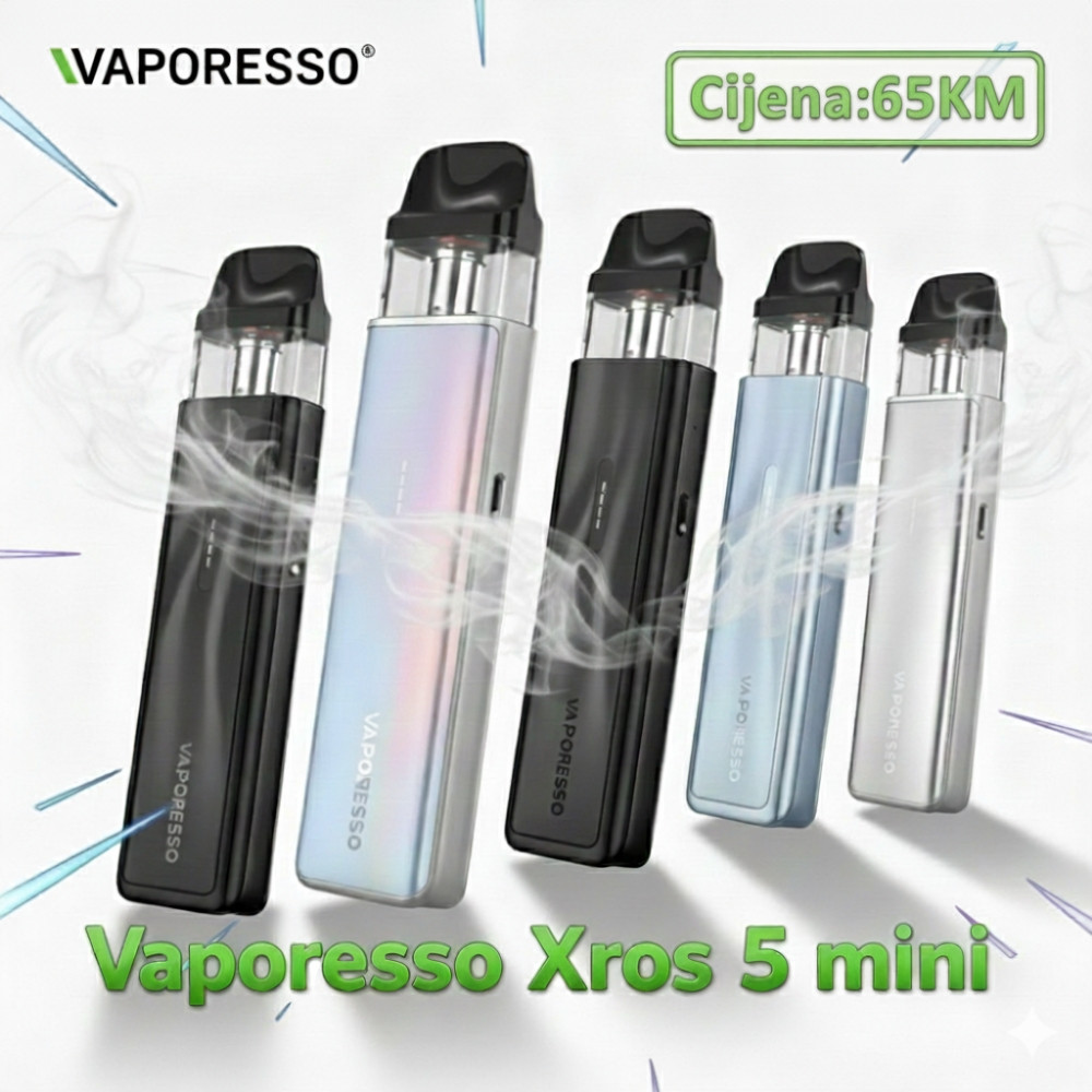Vaporesso Xros 5 mini 1500mah Elektricna cigareta - Elektrine cigarete -  OLX.ba