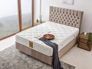 Dusek Relax 140x190 cm Luksuzni srednje čvrsti madrac dvostruke v