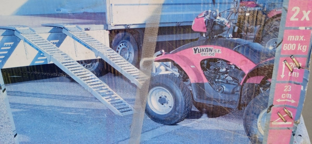 navoz za motor rampa atv quad