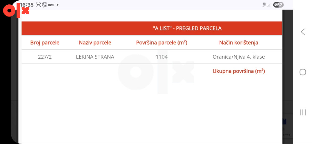 Zemljište Vogošća 3