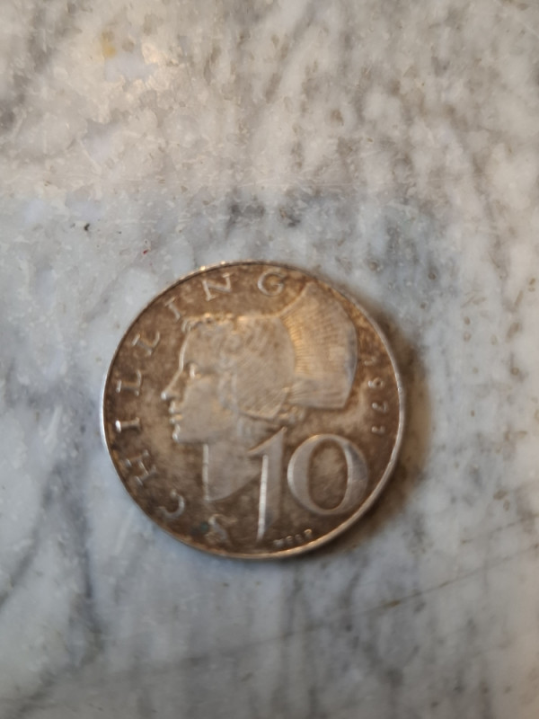 10 schilling,srebro