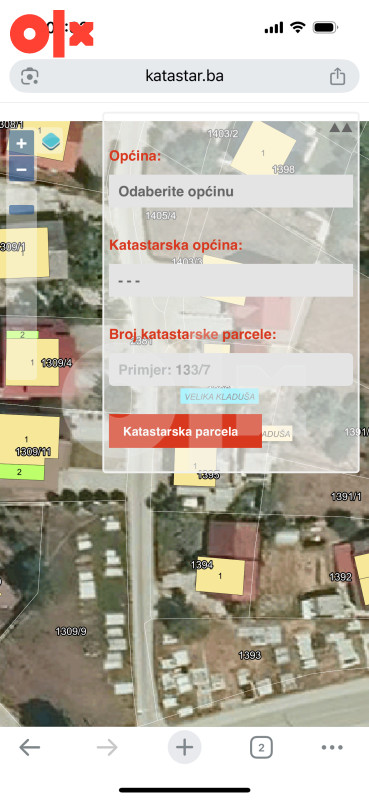Kuća useljiva Velika Kladuša Šabića put bb 2