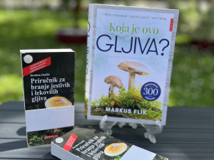 SET KNJIGA KOJA JE OVO GLJIVA I PRIRUCNIK ZA BRANJE GLJIVA