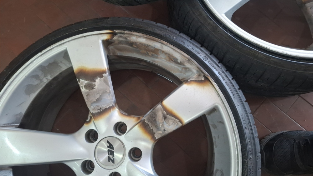 Usluga peglanja i lakiranja alu Felgi 5x112 5x120 5x100 itd
