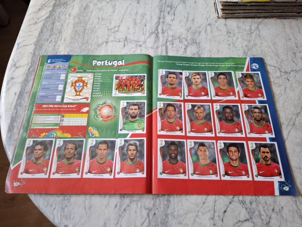 Brazil 2014,Panini,POPUNJEN