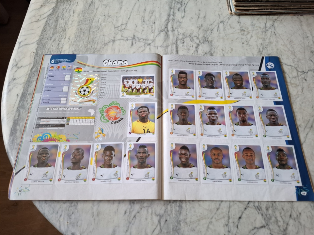 Brazil 2014,Panini,POPUNJEN