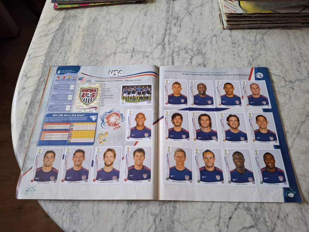Brazil 2014,Panini,POPUNJEN