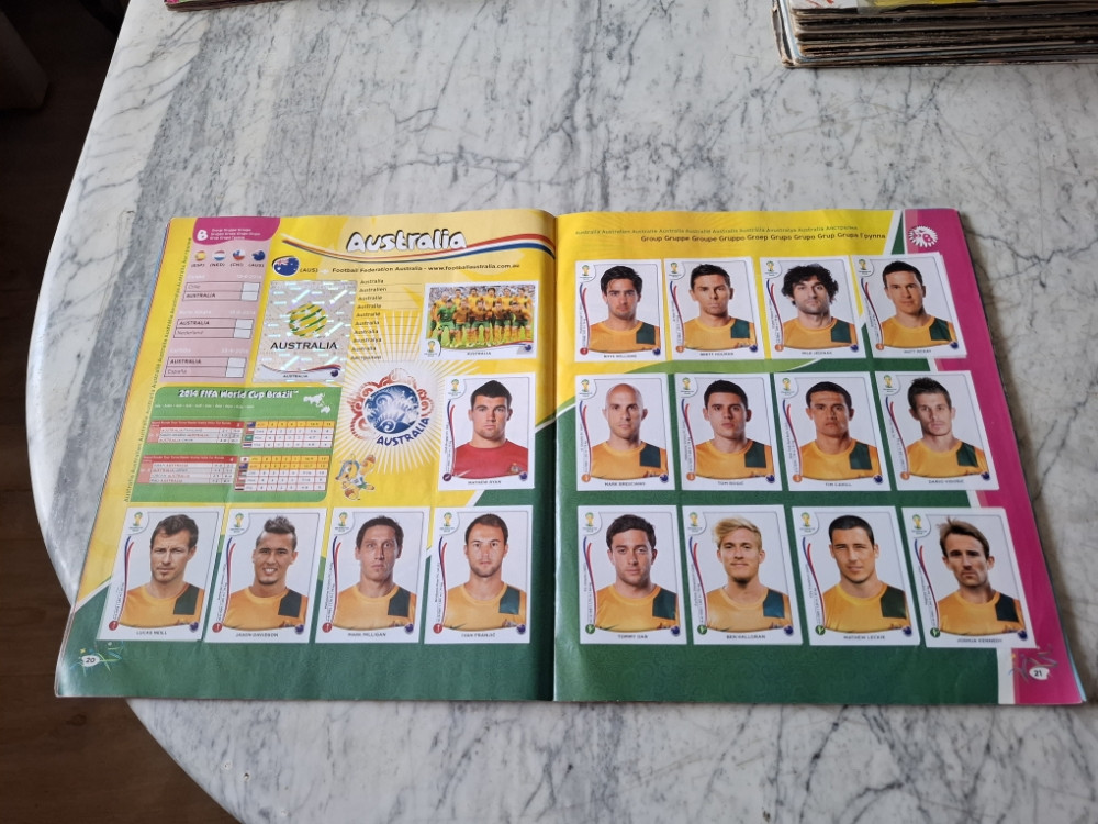 Brazil 2014,Panini,POPUNJEN