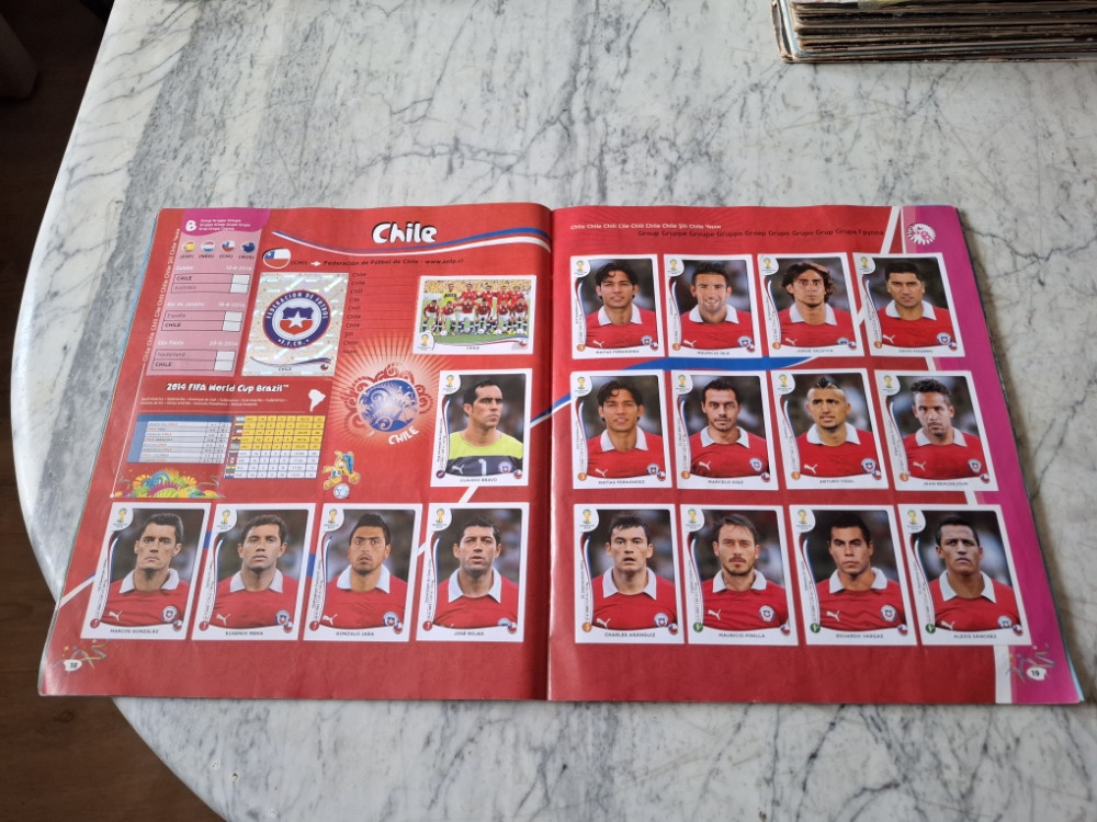 Brazil 2014,Panini,POPUNJEN