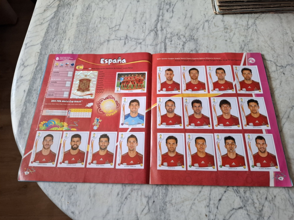 Brazil 2014,Panini,POPUNJEN