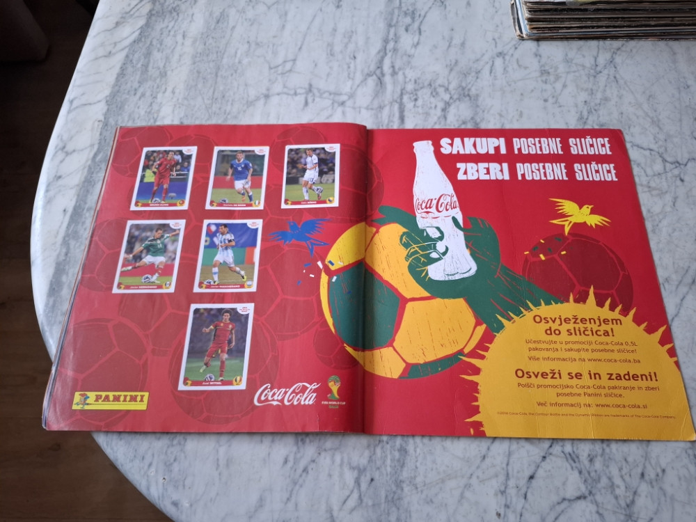 Brazil 2014,Panini,POPUNJEN