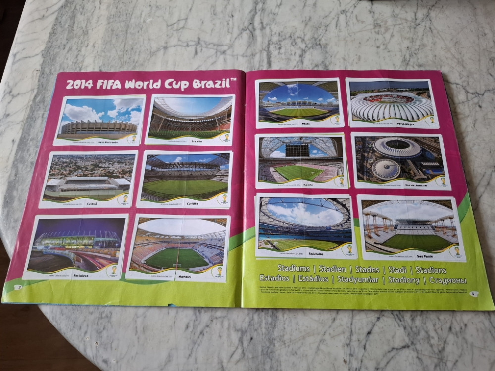 Brazil 2014,Panini,POPUNJEN