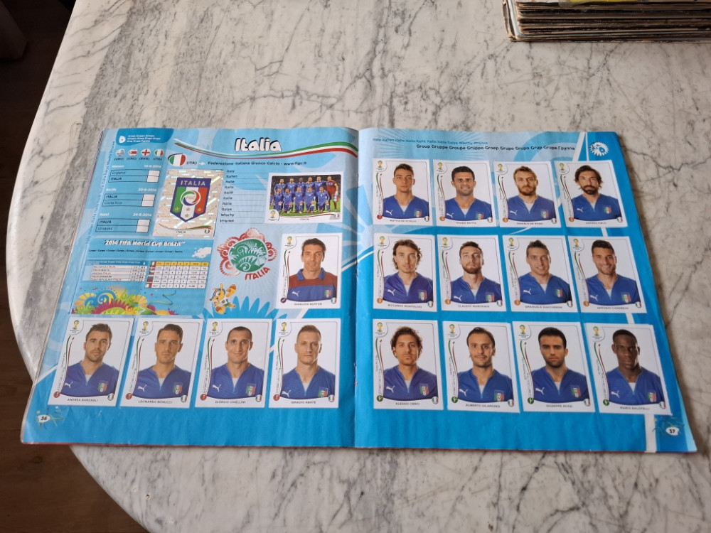 Brazil 2014,Panini,POPUNJEN