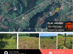 Zemljište Prijedor 4450m2