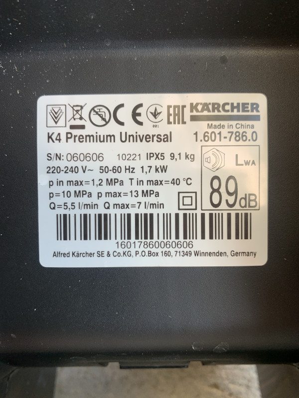 Karcher K4 premium univerzal
