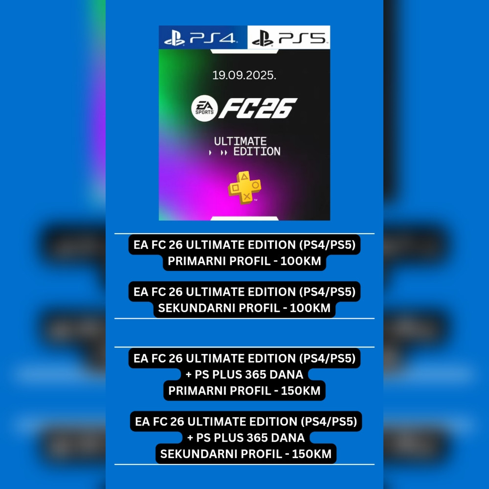 EA FC 26 (PS4/PS5) DIGITAL FIFA 26 EAFC 26 PS PLUS