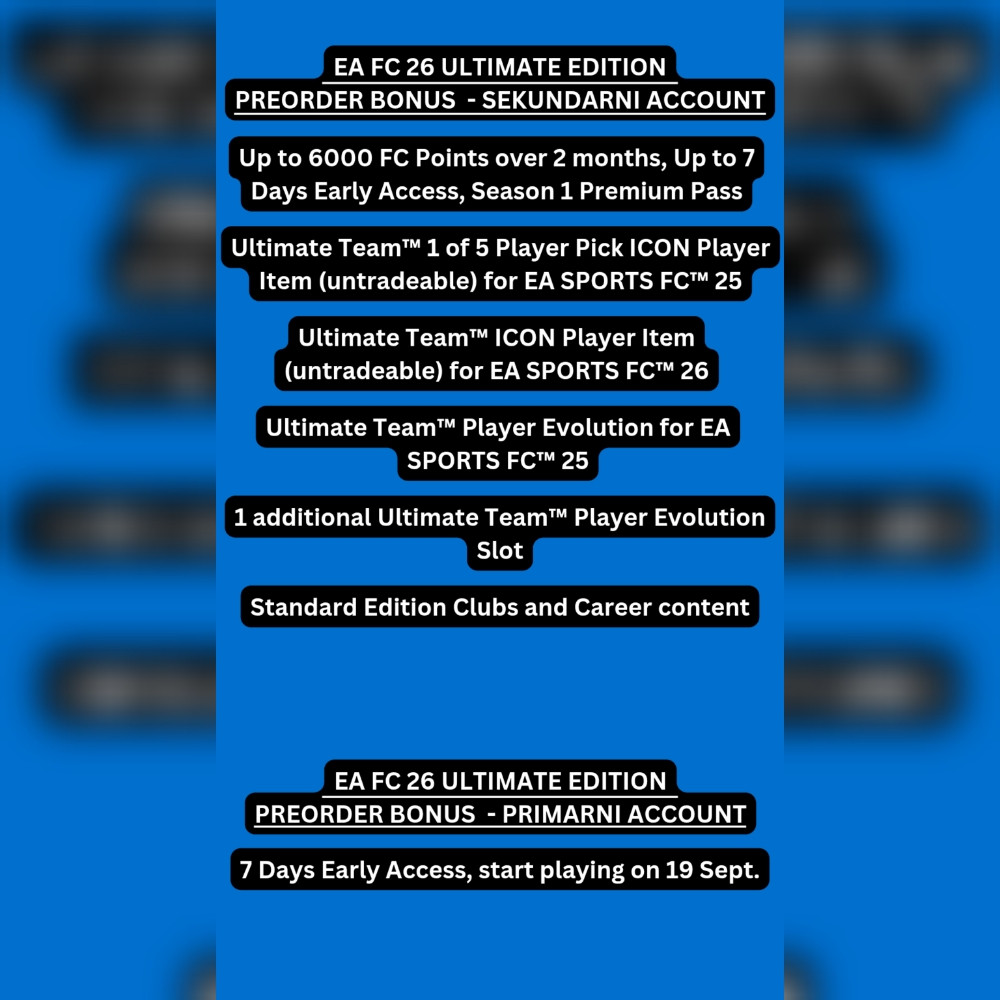 EA FC 26 (PS4/PS5) DIGITAL FIFA 26 EAFC 26 PS PLUS