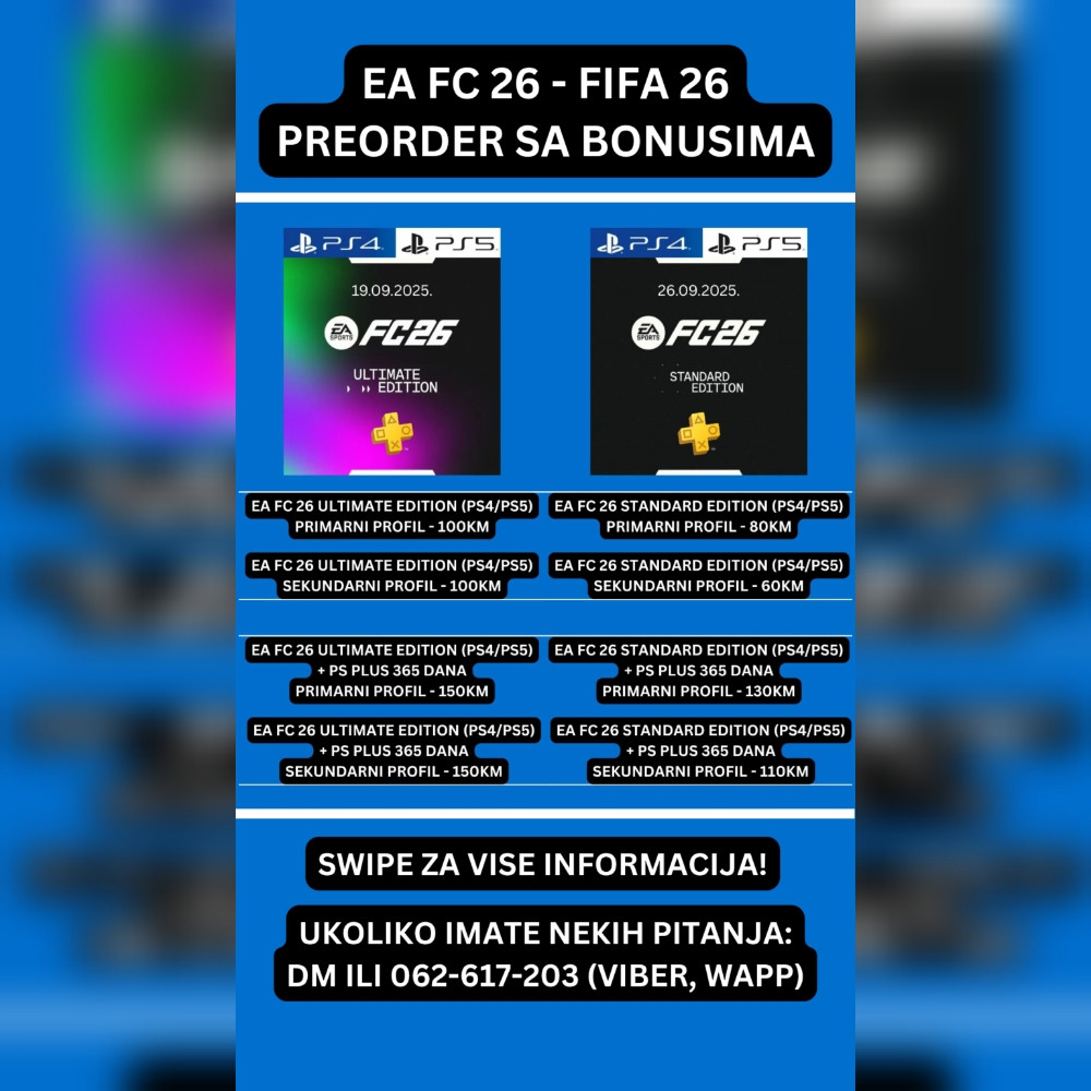 EA FC 26 (PS4/PS5) DIGITAL FIFA 26 EAFC 26 PS PLUS