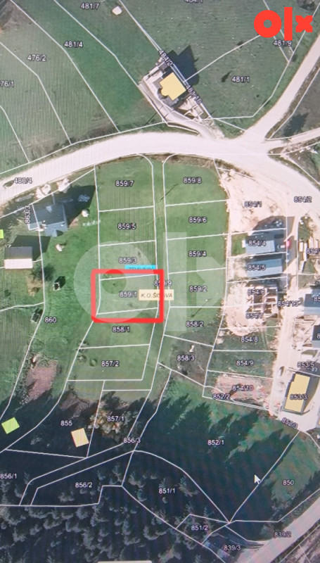 Građevinsko Zemljište Plac Vlašić Babanovac 438m2 9