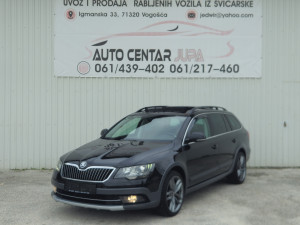 Škoda Superb Scout 2.0 TDI 4X4 AUTOMATIK PANORAMA 125KW 2015G