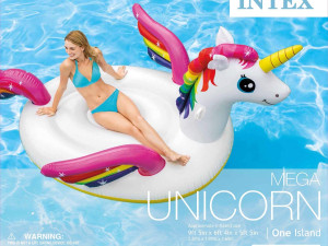 Dusek madrac za vodu more Intex Unicorn Mega jednorog