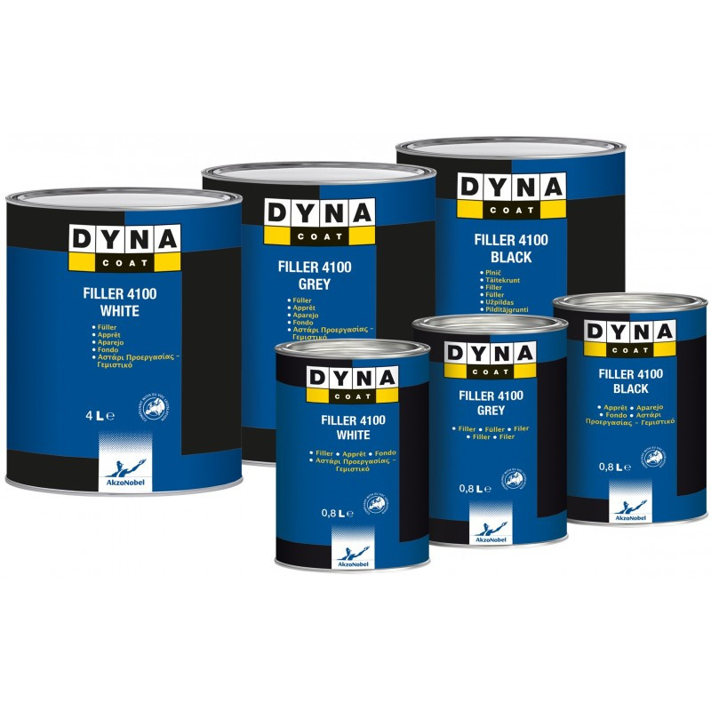 Dyna  dvokomponentni Filer 4100 Sivi 4l