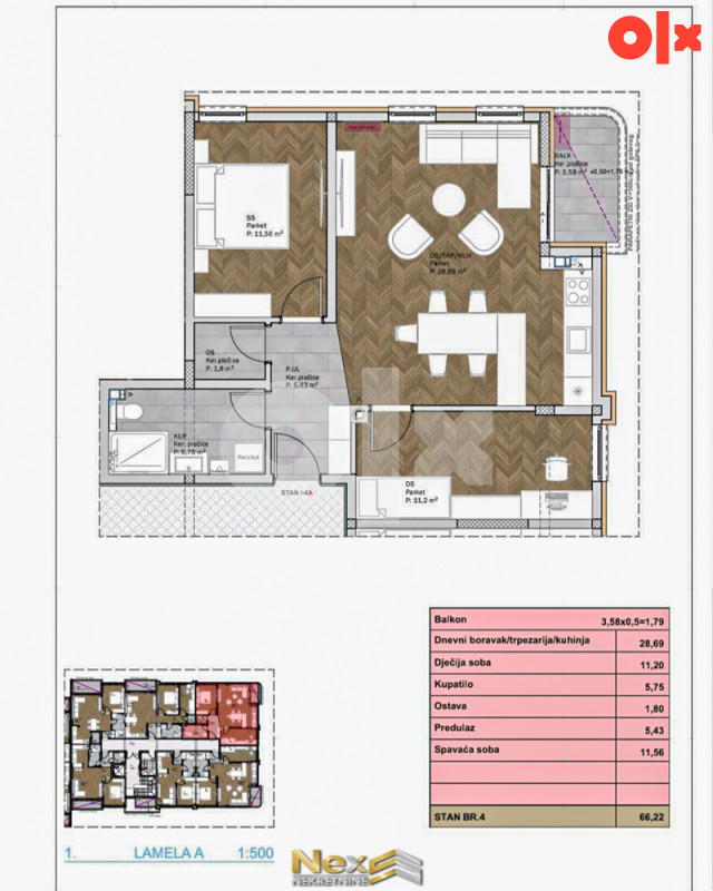 NOVOGRADNJA BULEVAR - BREZA 20