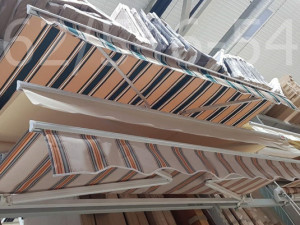 Tenda 4x3m Bež /Nosaći/Šarafi/Tiplovi/Ručka/Novo u paketu