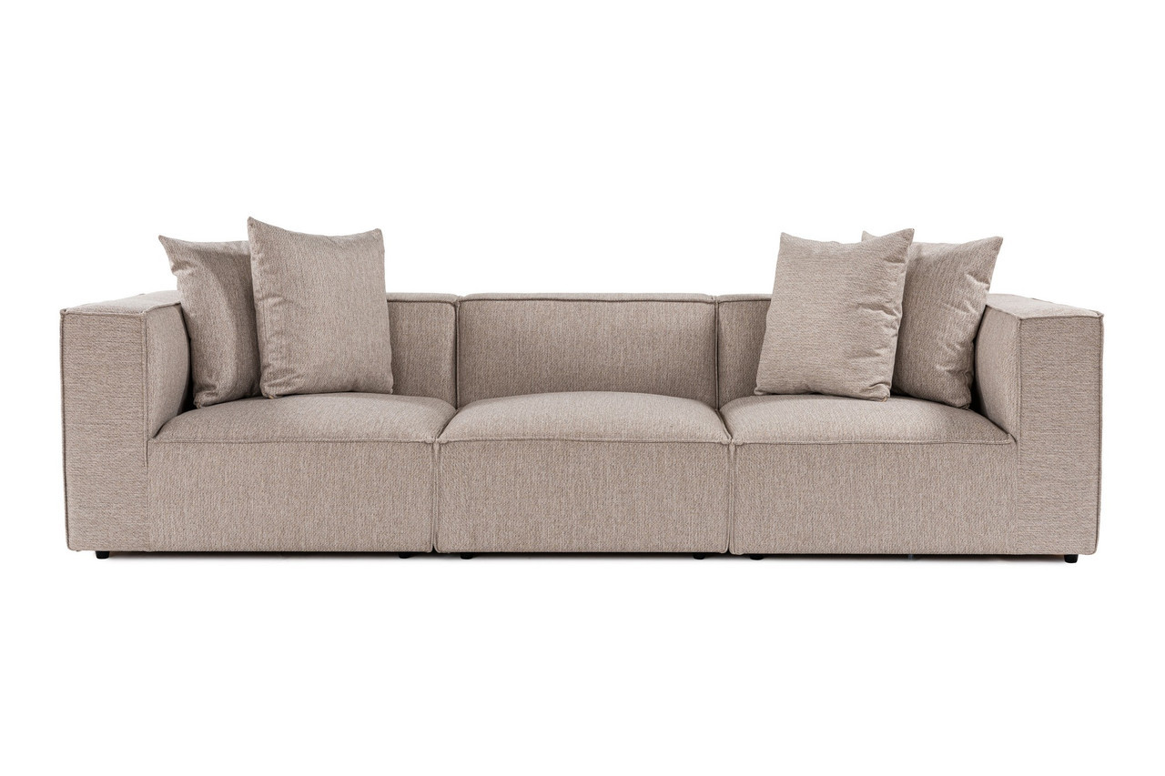 Sofa s 3 sjedala Sora 3 - pijesak bež a.g