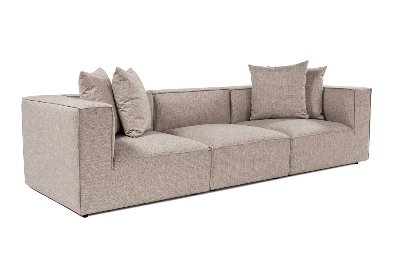 Sofa s 3 sjedala Sora 3 - pijesak bež a.g