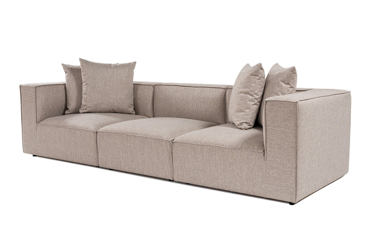 Sofa s 3 sjedala Sora 3 - pijesak bež a.g