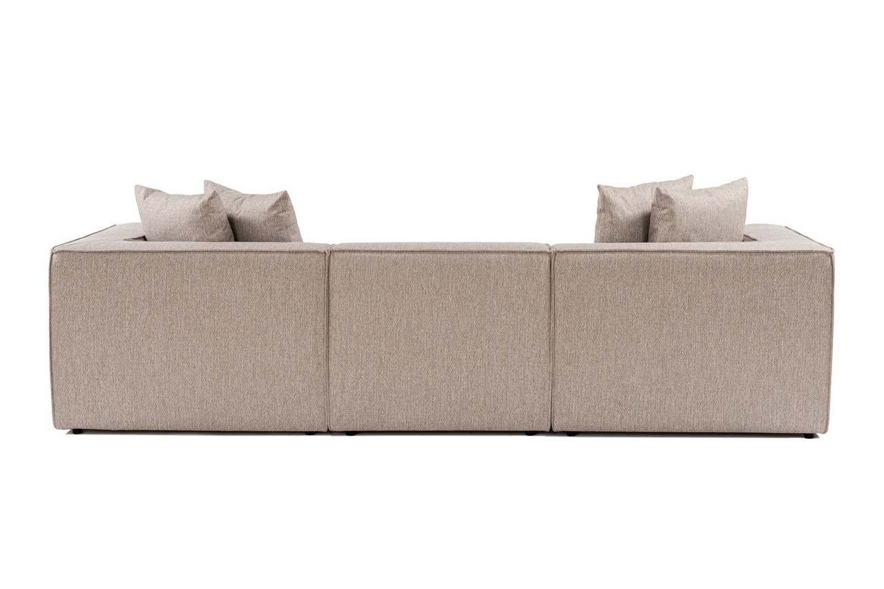 Sofa s 3 sjedala Sora 3 - pijesak bež a.g