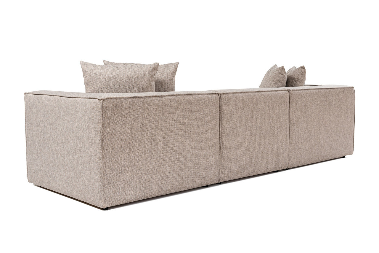 Sofa s 3 sjedala Sora 3 - pijesak bež a.g